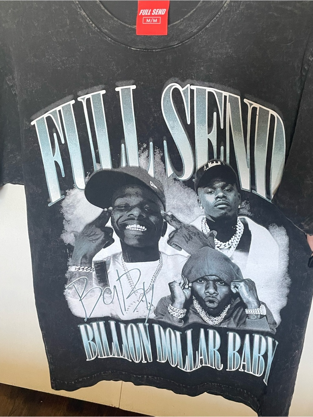 Full Send Black Graphic T-Shirt